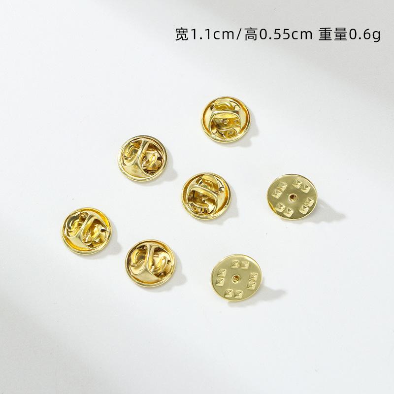 

DIY jewelry accessories, iron butterfly buckle, spike needle, micro-seal buckle, butterfly hat brooch, cuff buckle material, spot.