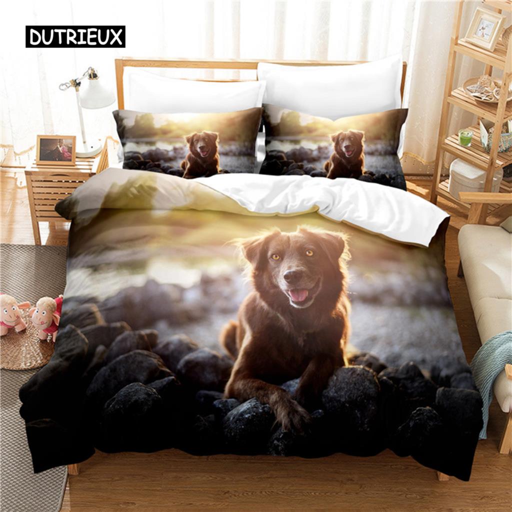 Snow Dog Bedding Set Duvet Cover Set 3d Bedding Digital Printing Bed Linen Queen Size Bedding Set Fashion Design
