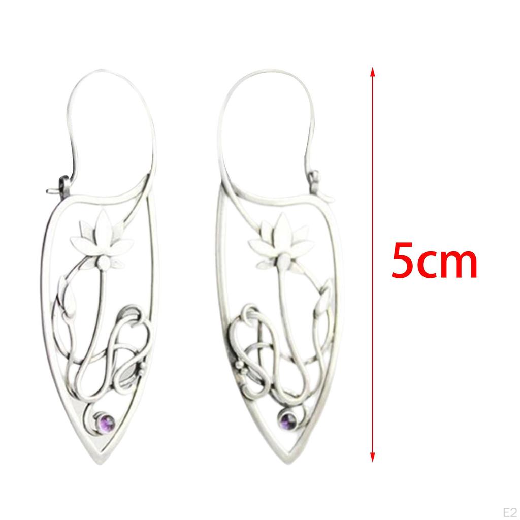 Retro Earrings Eardrop Delicate Drop Dangle for Teen Girls Women