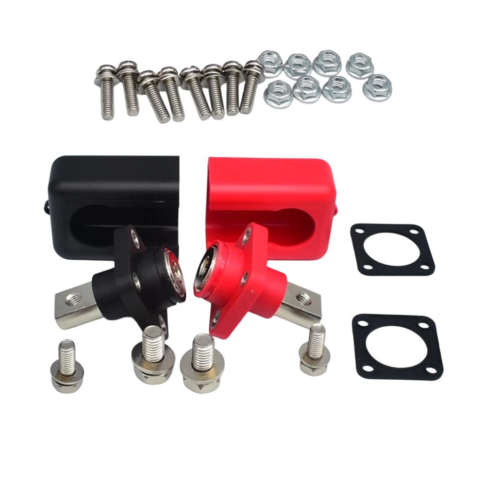 All Copper 200A Battery Terminal Post 2PCS Lithium Battery Connector for Automotive and Industrial Applications