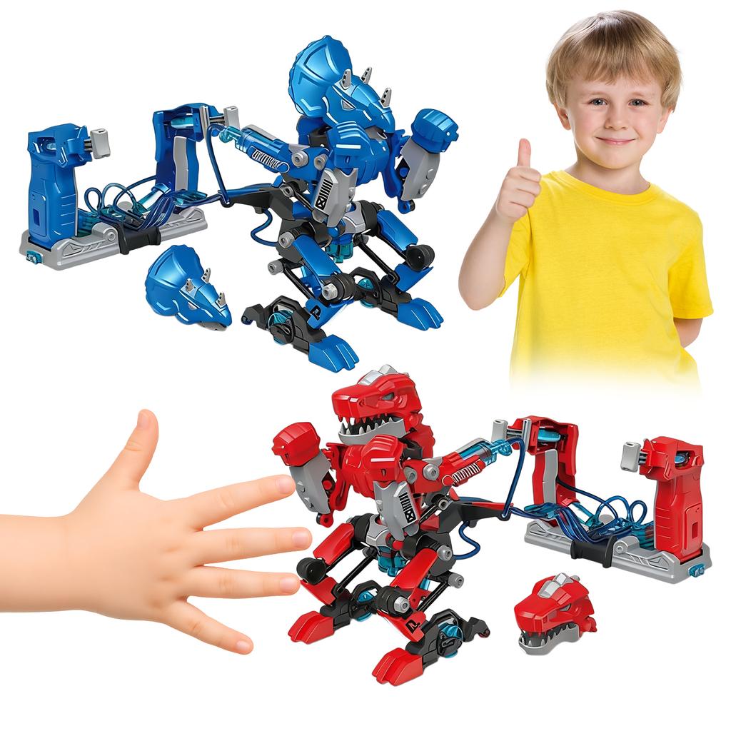 Hydraulic Battle Bots Educational Fighting Game Set Boxing Robots Boxing Bots Cool Birthday Gift for Boys Age 5 6 7 8 9 10