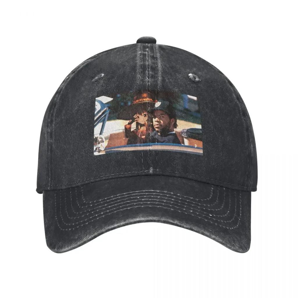 Drivin with Meguminchan Baseball Cap Bobble Hat Derby Hat New In The Hat Womens Golf Clothing Unisexs