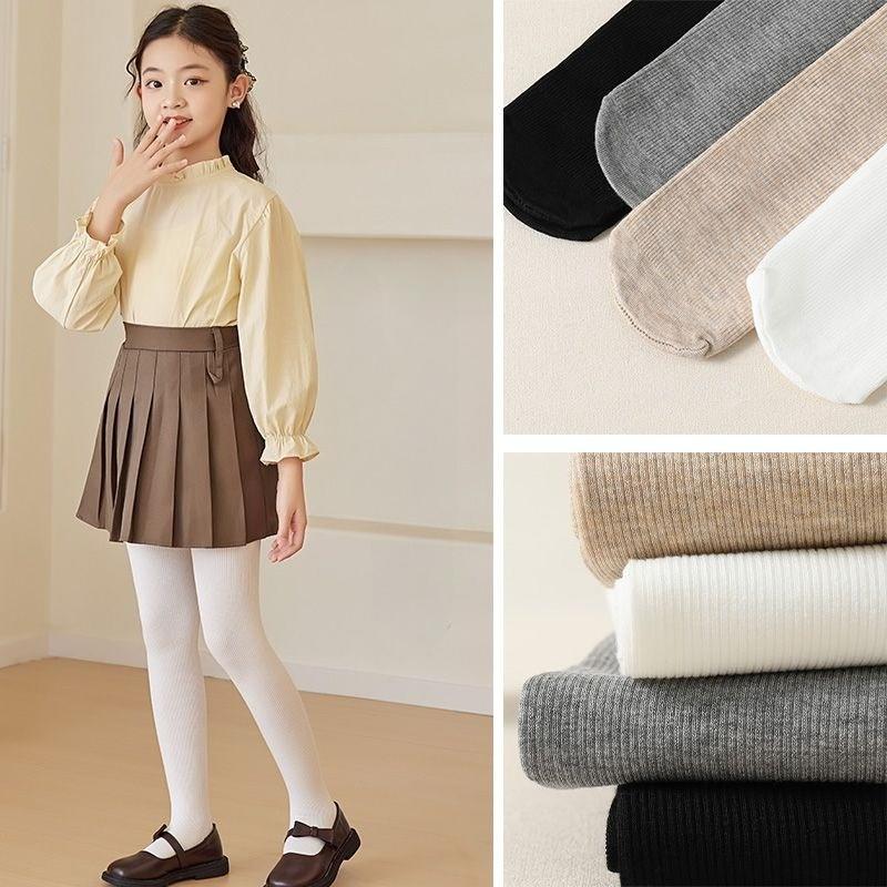Girls' Spring and Autumn Leggings New Cotton Pantyhose