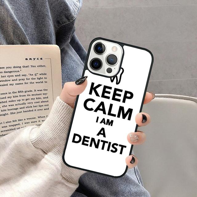 Dentist Dental Tooth Dentistry Phone Case Cover for iPhone 17 Air 16 16e 15 13 14 11 12 Pro Max Plus coque fundas