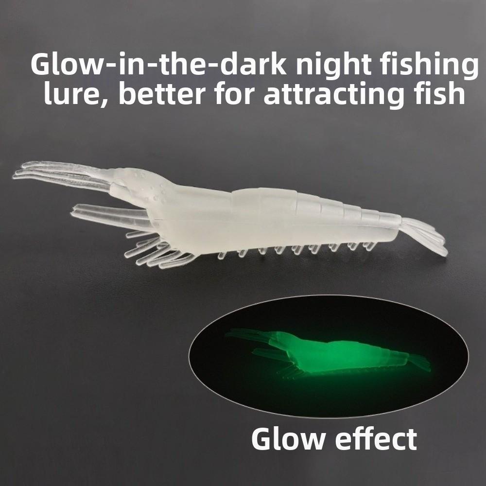 5pcs/Set Realistic Shape Artificial Shrimp Bait 3.5g/8.5cm Soft Shrimp Lure Lure Replacement