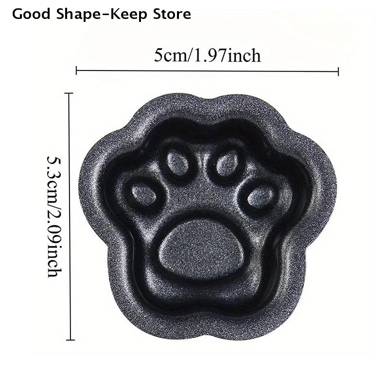 1/5pz Stampo Mini Torta in Alluminio Antiaderente, Stampo Torta Zampa di Gatto, Stampini Dolci Zampa di Cane, Strumenti per la Cottura, Accessori per la Cucina di Casa
