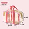 Pvc Travel Toiletry Bag With Multiple Compartments For Women And Men