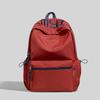 Schoolbag Japanese simple and versatile large-capacity solid color campus schoolbag 1011 summer new light commuter student backpack