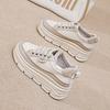 Fashion Normal Leather High Top Sneakers Women Red Sneakers Woman Sports Boots Shoes Over Boots Snekers Luxus Best-selling Outing