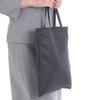 Foldable Black Formal Sub-bag, Made In Japan, A4 Size, Reversible Black Eco Bag