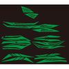 Motorfiets koplamp kuip stickers stickers emblemen voor KYMCO AK550