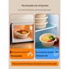 HANDUNYOU Disposable Divided Corn Starch Lunch Box