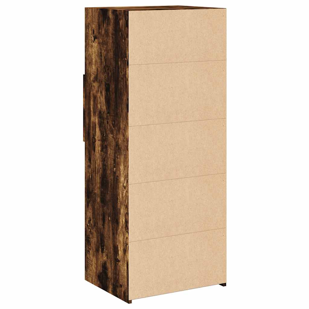 Highboard Smoked Oak 50 x 42.5 x 124 cm Wood Based Material