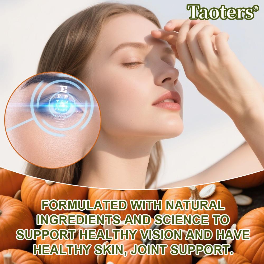 Taoters Pumpkin Seed Oil Capsules Protect Digestive System 120 Capsules