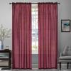 Simple Curtain Fabric Finished Product, Linen Plain Curtain, Living Room Bedroom Blackout Curtain Finished Product