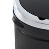 Trash Can with Motion Sensor, Stainless Steel, 30.5 Cm X 30.5 Cm X 81.5 Cm, Black
