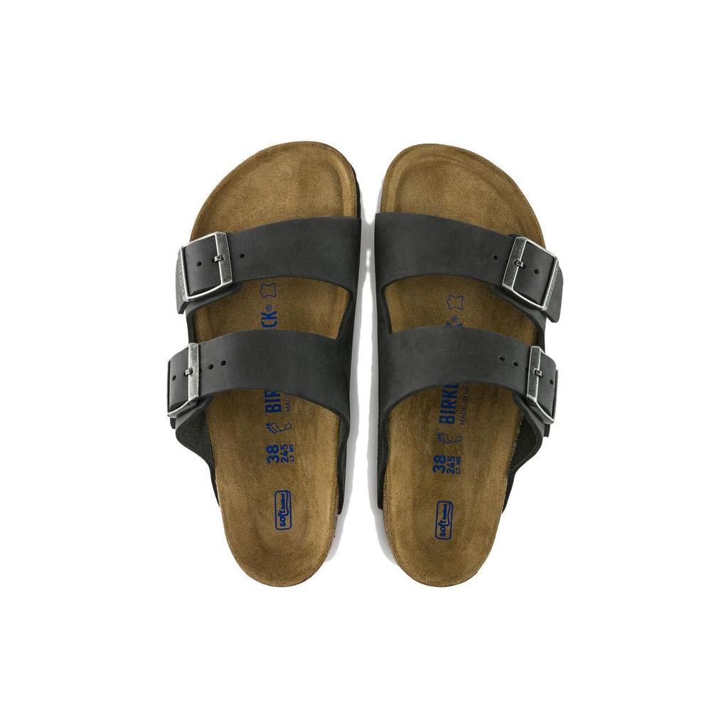 Birkenstock Arizona Soft Footbed Comfortable Platform Slide Sandals Unisex Sandals Black 0752483