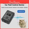 Car Under Rodent Repeller Ultrasonic Hood Battery Powered Easy To Install Mouse Squirrel Animal Repellent With 8 Led Strobe Light