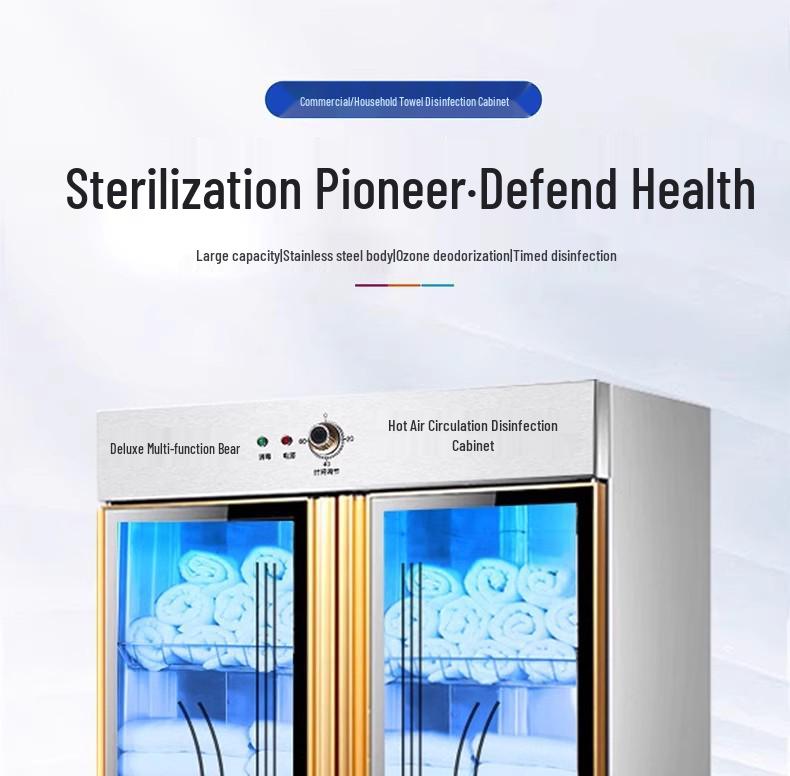 UV & Ozone Towel Disinfection Cabinet for Salons, Barbershops, Kindergartens & Homes