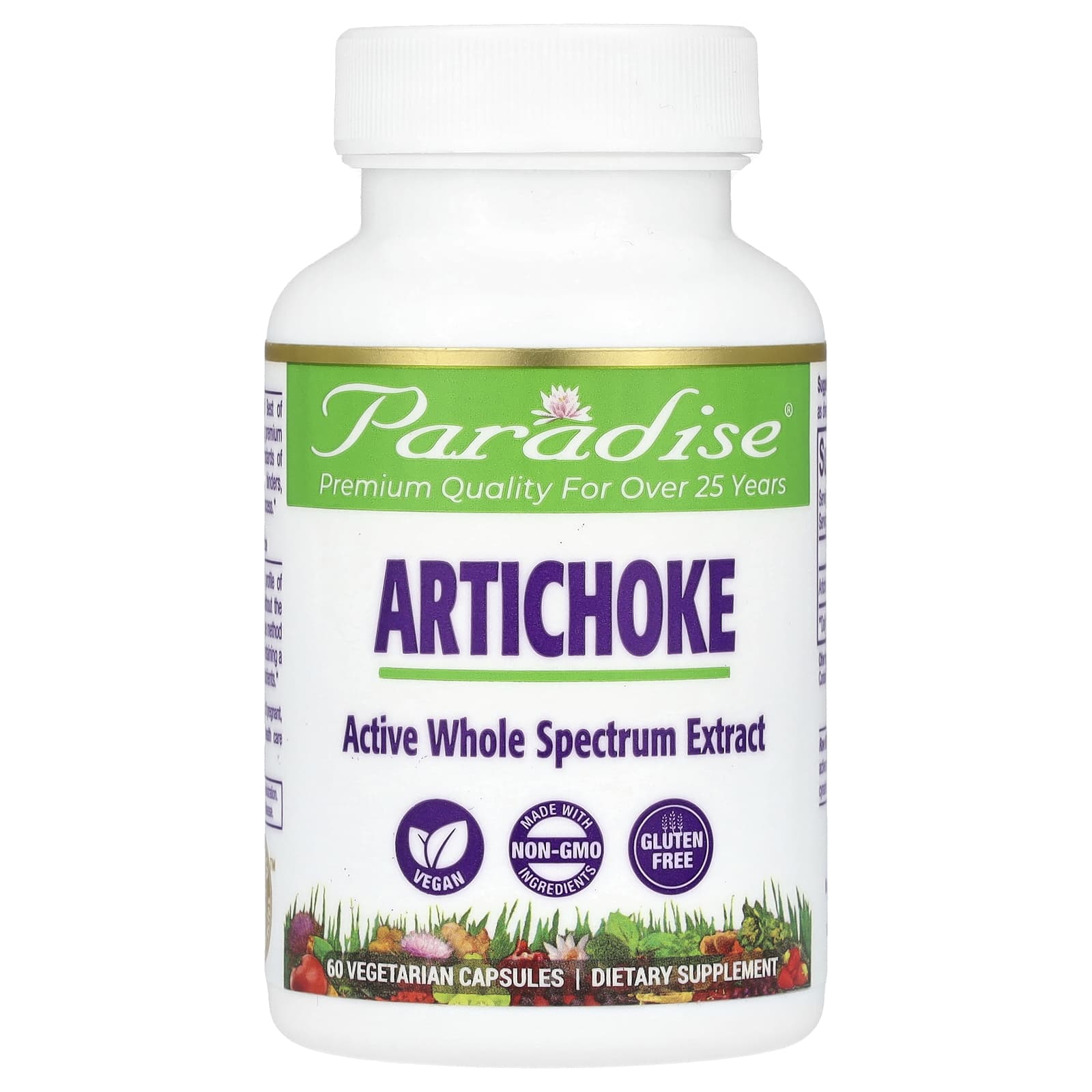 

Artichoke, Veggie Capsules 60 (250Mg per capsule)