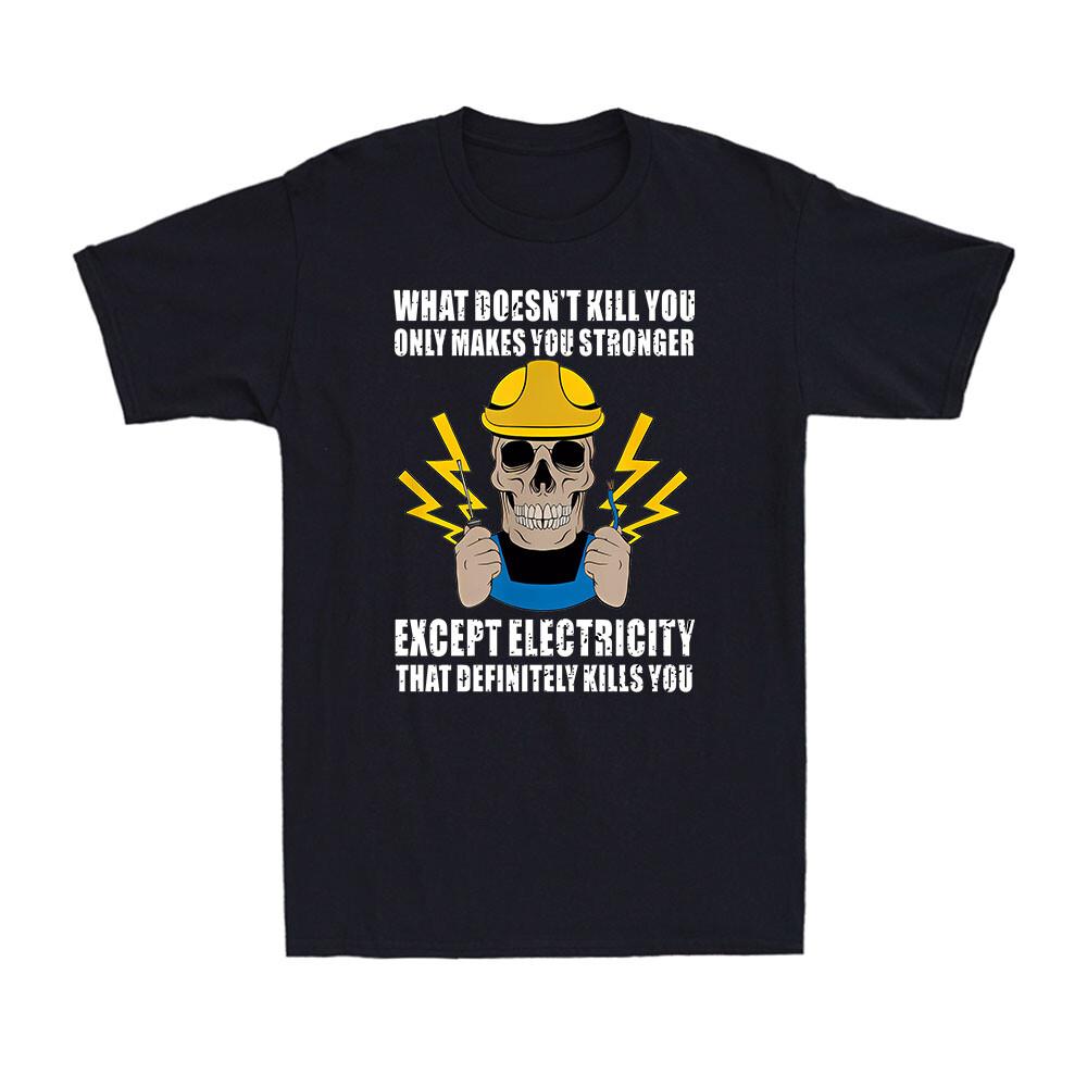Funny Electrician Gift for Electrical Engineer Electricity Gift Men s T-Shirt S разноцветный