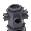 Durable Plumber Hex Tool Professional Sink Repair Wrench All-in-One Faucet Wrench  Home Plumbing