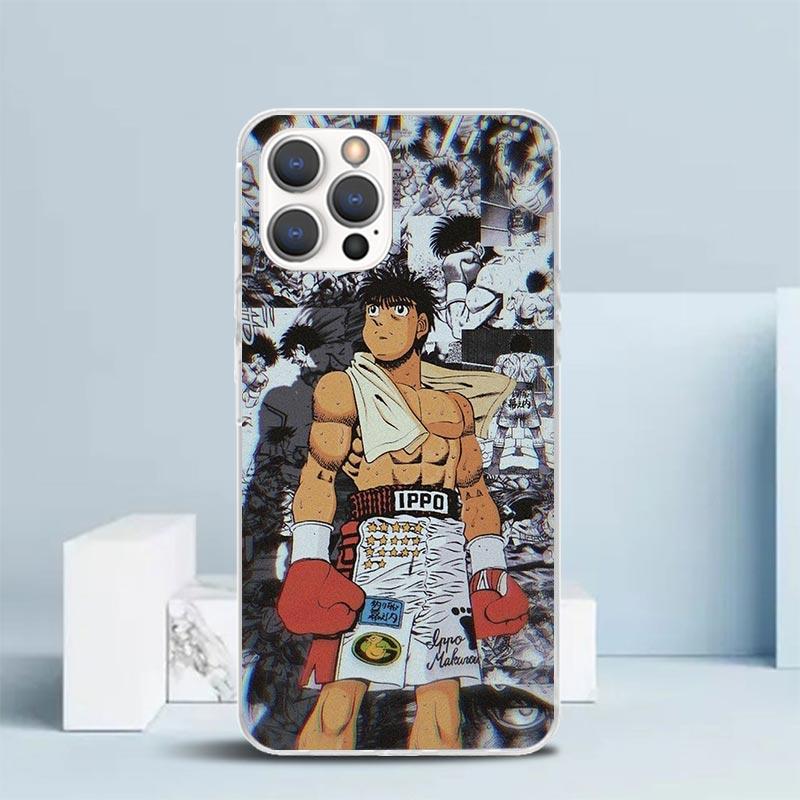 Hajime No Ippo Comics Soft Cover for iPhone 16 17 Air 15 14 Pro Max 16E Phone Case 13 Mini 12 11 7 SE 8 Print Pattern Fit Cases