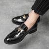 Men's Tassel Loafers - Spring 2024 Leather Dress Shoes for Formal Business and Hairdressers