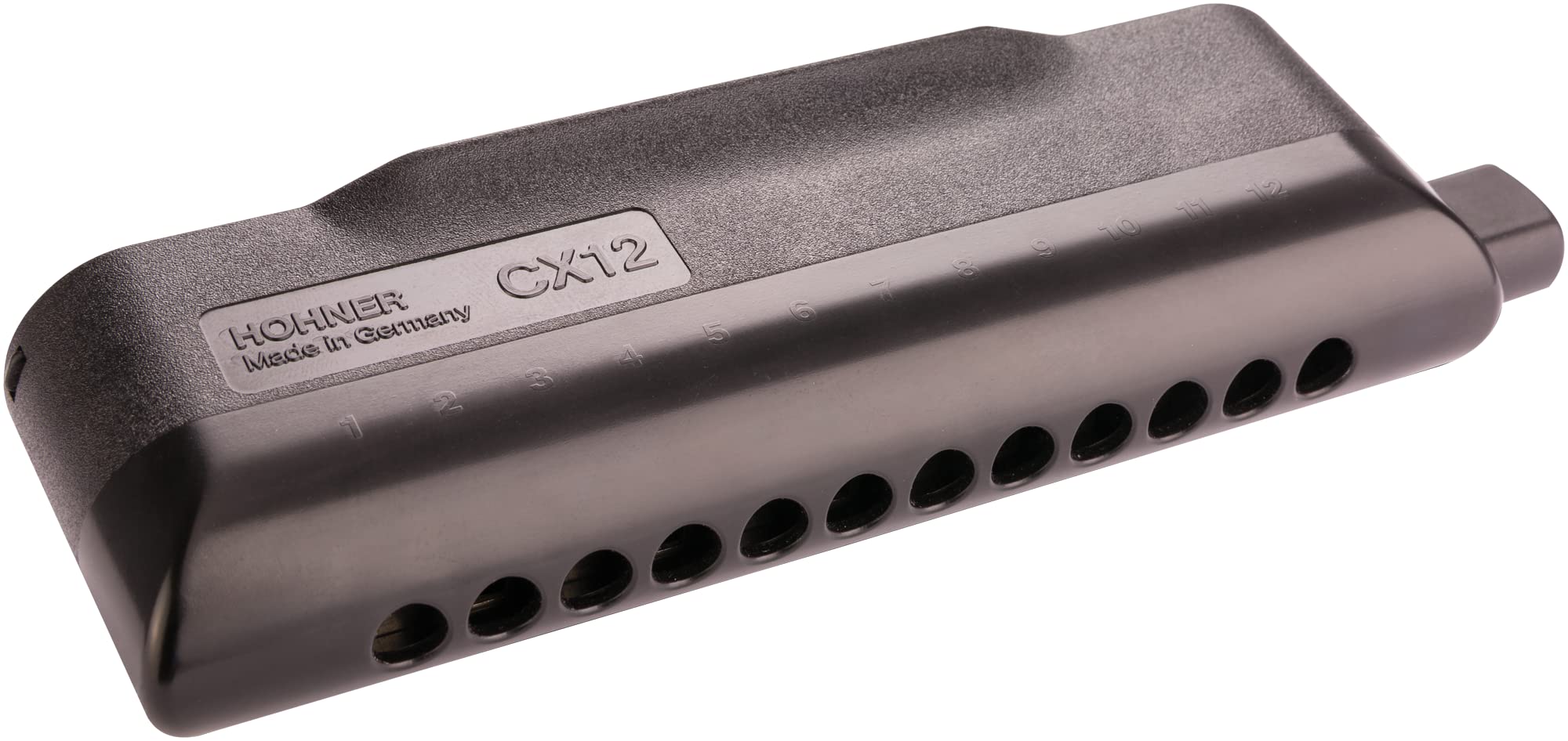 

HOHNER Хроматическая губная гармошка CX12-Черная/C-Тенор чёрный