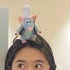 Cartoon Plüsch Ratatouille Stirnband: Süßes japanisches & koreanisches Haaraccessoire zum Gesichtswaschen