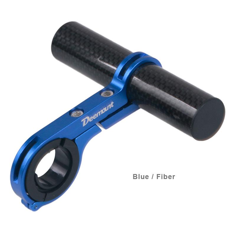 Fahrrad-Lenkerverlängerung, Carbon-Faser-Halterung, Aluminiumlegierung-Klemme für Fahrrad-Tachometer, Scheinwerfer, Licht, Lampenhalter