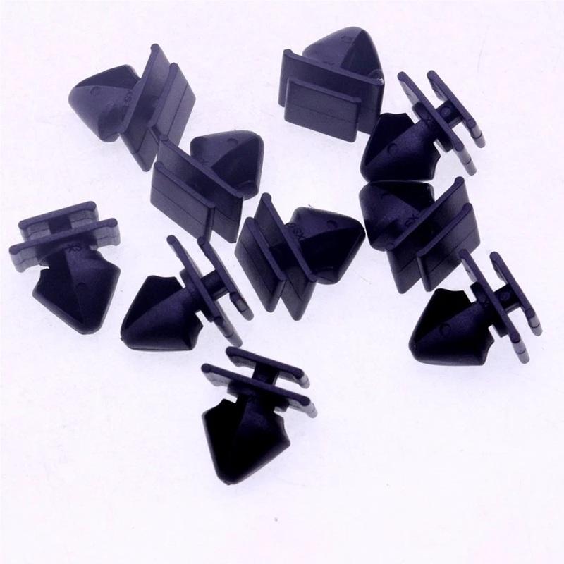 10x Door Side Moulding Plastic Trim Clip/Bumpstrip Rubstrip For Peugeot 406, Citroen (OEM: 856534)