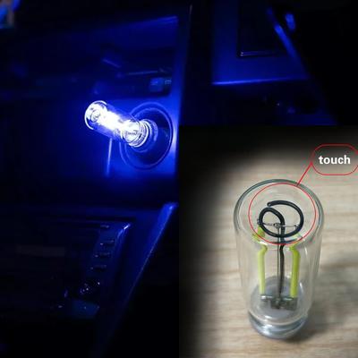Touch-Control LED Ambient Light 12V-80V - תאורת פנים אוניברסלי USB לרכב עם דימר אינפיניטי