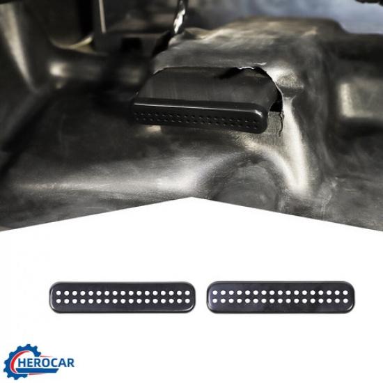 2pcs/Set  Rear Seat AC Air Vent Cover Trim for Ford Bronco Sport -2025