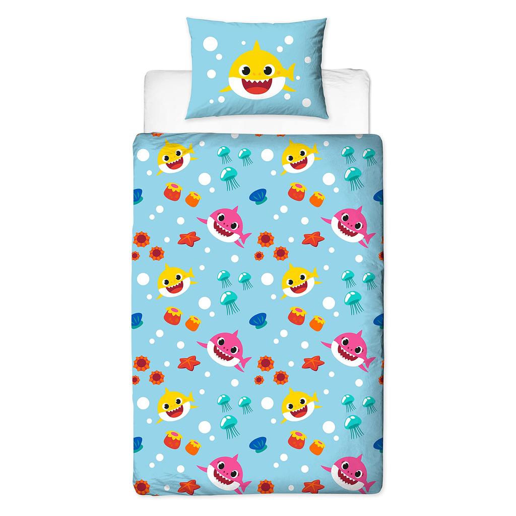 Baby Shark Rainbow Reversible Duvet Set