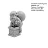 Festive Gift Bag Santa Decor for Window 3D Printed Climbing Figurine, Christmas Cute Claus Ornament Atmosphere Tabletop with Holiday Home Office