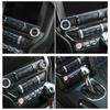 Center Console Navigation Panel Cover Trim for Ford Mustang 2015+ Carbon Fiber