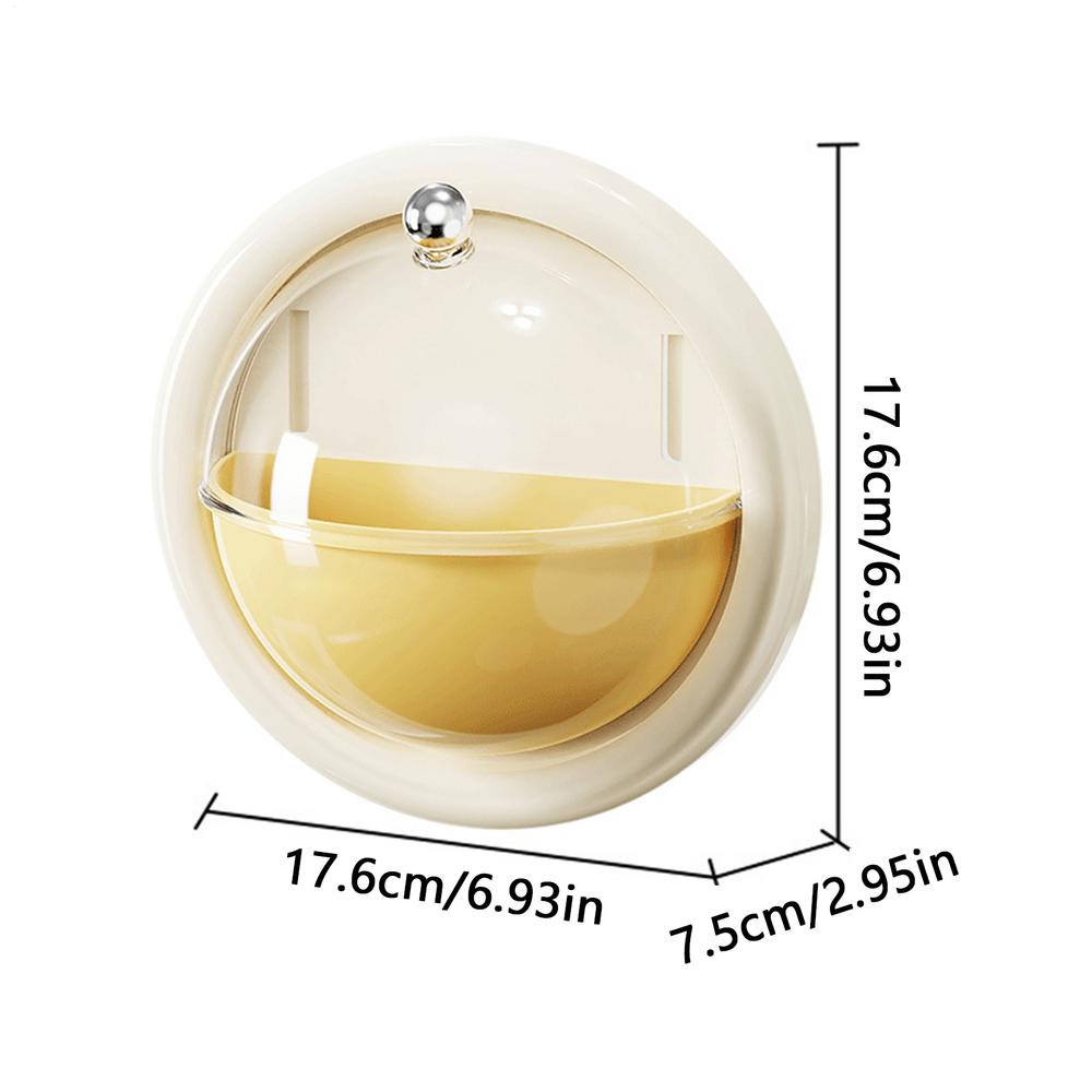 Настенный органайзер для парфюма Стойка для демонстрации ароматов С отделениями Вращающийся верхний органайзер для образцов духов Для туалетного столика жёлтый 2190₽