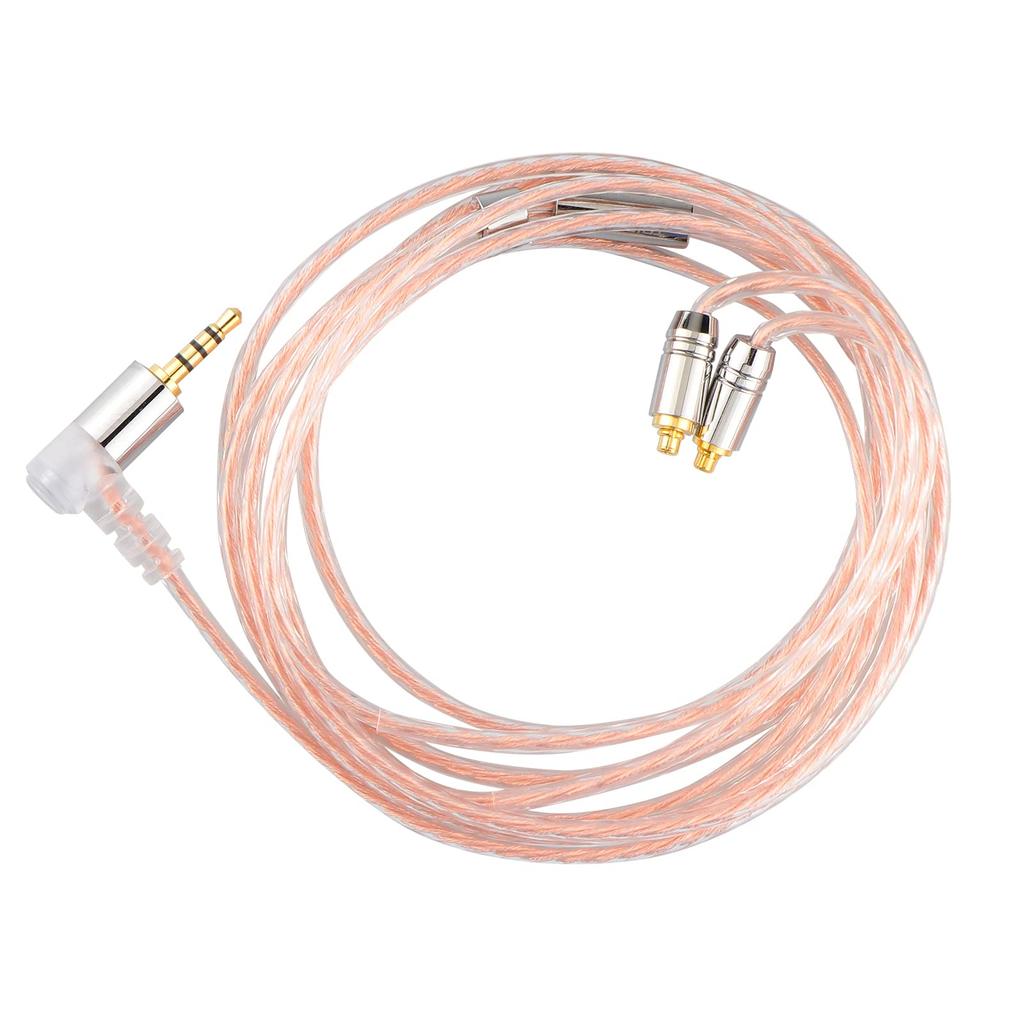 LINSOUL TRIPOWIN Karen Kopfhörerkabel mit 2,5 mm 3,5 mm 4,4 mm vergoldeten Steckern und QDC MMCX 0,78 mm 2-Pin Anschlüssen (MMCX, 2,5 mm Stecker)