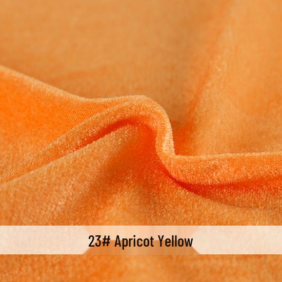 Gold Velvet Dense Fabric for Stage Curtains and Tablecloths