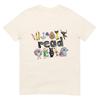 Animals Read Reading Book Library First Day Of School Kids TShirt