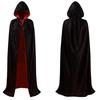 Red Hooded Halloween Cloak Death Cloak Black Red Single And Double Cloak Pirate Cloak Witch Cloak
