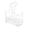 Disposable Cup Rack Cup Lid Storage Box Iron Art Cup Holder Dispenser for Countertops Durable Coffee Storage Rack for Kitchen