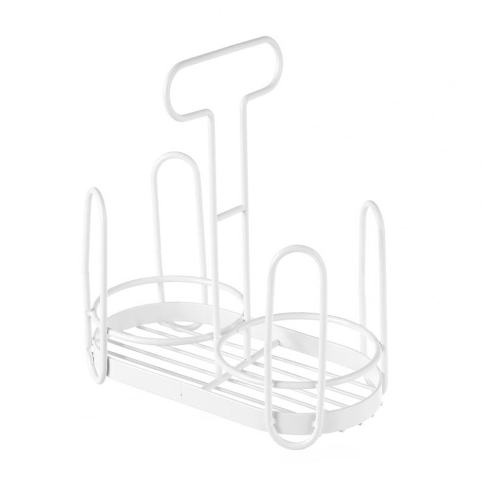Disposable Cup Rack Cup Lid Storage Box Iron Art Cup Holder Dispenser for Countertops Durable Coffee Storage Rack for Kitchen