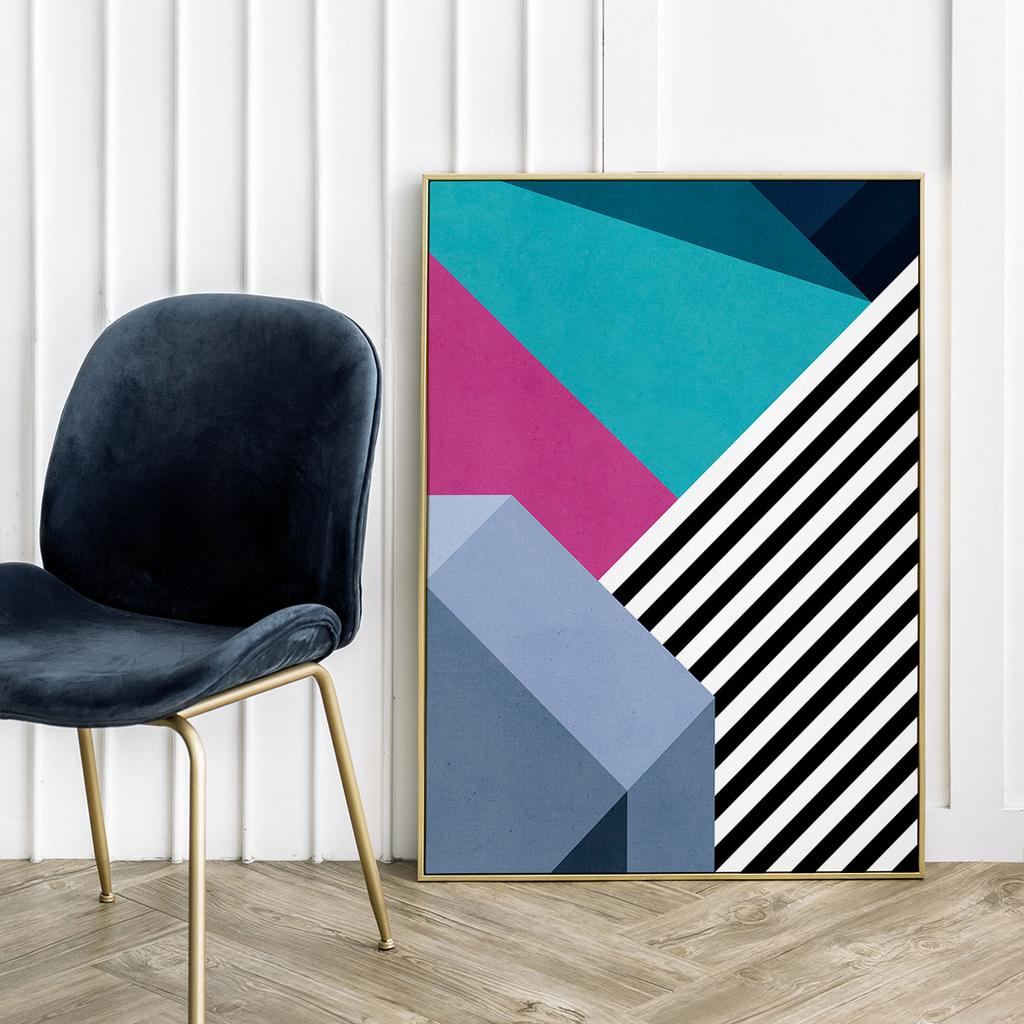 Geometric Poster Graffiti Wall