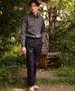 BELLIEF Essential Cotton Two Tuck Banding Chino Pants (Navy)