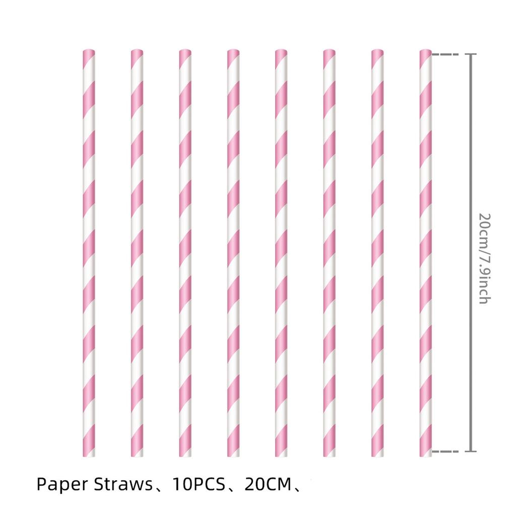 Pink and Purple Theme Children's Birthday Party Tableware Set  Cups and Plates Paper Tablecloth Baby Shower Party Supplies