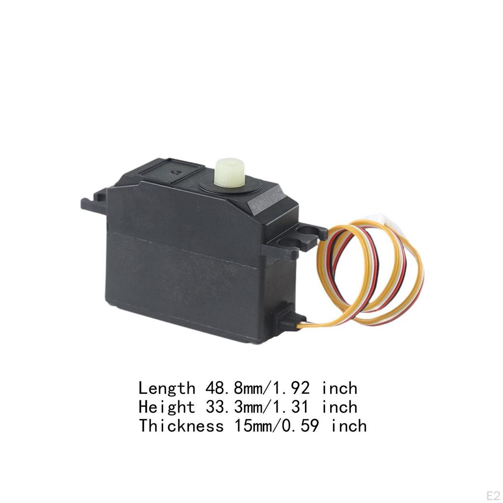 1:12 Steering Gear Servo Upgrade Parts Modification DIY Supply Accessory Replacement for 12428- B