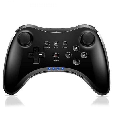 Trådløs Pro-kontroller for Nintendo Wii U Gamepad (Svart)