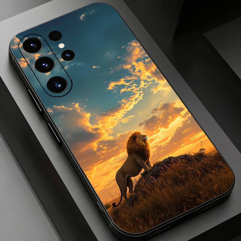 Lions Animal  Phone Case For Samsung Galaxy S26,25,24,23,22,21,20Plus Ultra Samsung S22plus5G